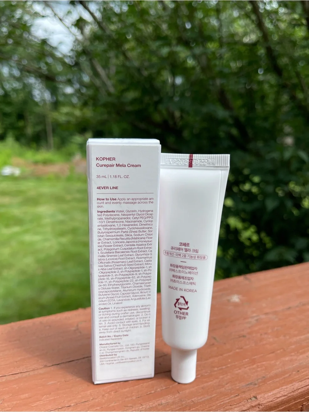 KOPHER 4ever Edition Curepair Mela Cream Skin Barrier Solution